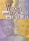 Image for Widows and Divorcees in Later Life