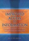 Image for Improved access to information  : portals, content selection and digital information