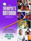 Image for The therapist&#39;s notebookVol. 2: More homework, handouts, and activities for use in psychotherapy