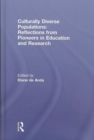 Image for Culturally diverse populations  : reflections from pioneers in education and research
