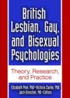 Image for British lesbian, gay, and bisexual psychologies  : theory, research, and practice