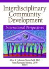 Image for Interdisciplinary community development  : international perspectives