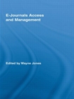 Image for E-Journals Access and Management