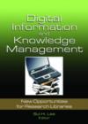 Image for Digital Information and Knowledge Management