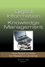 Image for Digital Information and Knowledge Management