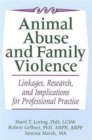 Image for Animal Abuse and Family Violence