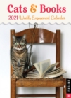 Image for Cats &amp; Books 16-Month 2020-2021 Weekly Engagement Calendar