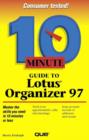 Image for 10 minute guide to Lotus Organizer 97