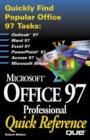Image for Microsoft Office 97 professional quick reference