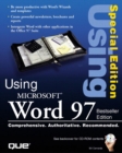 Image for Using Microsoft Word 97