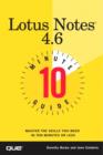 Image for 10 minute guide to Lotus Notes 4.6