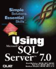 Image for Using Microsoft SQL Server 7