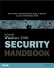 Image for MS Windows 2000 Security Handbook