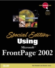 Image for Special Edition Using Microsoft FrontPage 2002