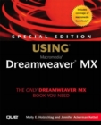 Image for Using Macromedia Dreamweaver MX