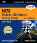 Image for MCSE Training Guide : (70-220) Designing Security