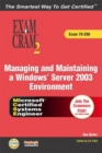Image for MCSE installing, configuring, and administering Windows Server 2003  : exam cram 70-290