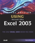 Image for Special Edition Using Microsoft Office Excel 2003
