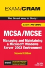 Image for MCSA/MCSE 70-290 Exam Cram