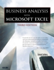 Image for Business Analysis with Microsoft Excel