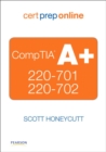Image for CompTIA A+ 220-701 and 220-702 Cert Prep Online, Retail Package Version