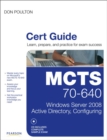 Image for MCTS 70-640 cert guide  : Windows Server 2008 active directory, configuring