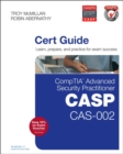 Image for CompTIA advanced security practitioner (CASP) CAS-002 authorized cert guide