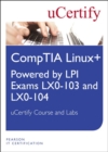 Image for Linux+ Powered by LPI Exams LX-0-103 and LX0-104 uCertify Course and Lab Student Access Card