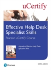 Image for Effective Help Desk Specialist Skills Pearson uCertify Course Student Access Card