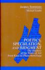 Image for Poetics, Speculation, and Judgment