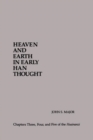 Image for Heaven and earth in early Han thought  : chapters three, four and five of the Huainanzi