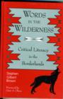Image for Words in the Wilderness : Critical Literacy in the Borderlands