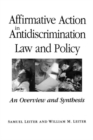 Image for Affirmative Action in Antidiscrimination Law and Policy : An Overview and Synthesis