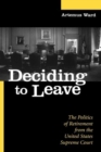 Image for Deciding to Leave