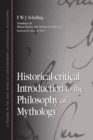 Image for Historical-critical Introduction to the Philosophy of Mythology