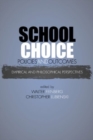 Image for School Choice Policies and Outcomes : Empirical and Philosophical Perspectives