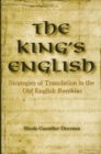Image for The King's English: Strategies of Translation in the Old English Boethius
