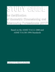 Image for Study guide for certification of geometric dimensioning and tolerancing professionals (GDTP) in accordance with the ASME Y14.5.2-2000 standard