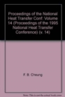 Image for Proceedings of the National Heat Transfer Conference