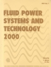 Image for Fluid Power Systems and Technology - 2000
