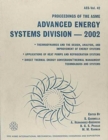 Image for PROCEEDINGS OF THE ASME ADVANCED ENERGY SYSTEMS DIVISION (I00590)