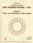 Image for PROCEEDINGS OF THE ASME HEAT TRANSFER DIVISION: VOL 1 (I00596)