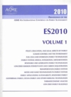 Image for Proceedings of the ASME 4th International Conference on Energy Sustainability 2010