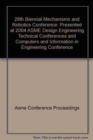Image for PROCEEDINGS OF DESIGN ENGINEERING TECHNICAL CONFERENCE &amp; COMPUTERS &amp; INFORMATION ENGRG CONF: VOL 2 P (HX1282)