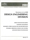Image for PROCEEDINGS OF THE ASME DESIGN ENGINEERING DIVISION (H01290)