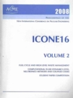 Image for PRINT PROCEEDINGS OF THE ASME 16TH INTERNATIONAL CONFERENCE ON NUCLEAR ENGINEERING (ICONE16) MAY 11-15, 2008, ORLANDO, FLORIDA - VOLUME 2 (H01401)