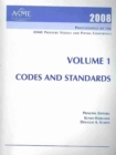 Image for 2008 PROCEEDINGS OF THE ASME PRESSURE VESSELS AND PIPING CONFERENCE: VOLUME 1 CODES AND STANDARDS (H01410)