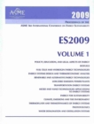 Image for 2009 PROCEEDINGS OF THE ASME 3RD INTERNATIONAL CONFRERENCE ON ENERGY SUSTAINABILITY (H01476)