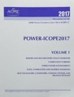 Image for Print proceedings of the ASME 2017 Power Conference (POWER/ICOPE2017): Volume 1