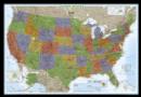 Image for United States Decorator, Enlarged Flat : Wall Maps U.S.